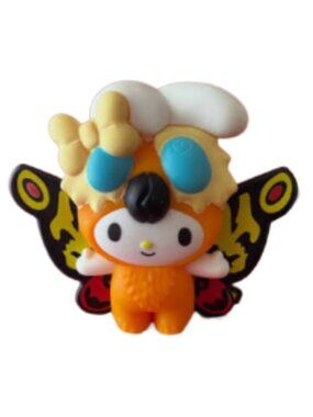 [5/$25] NWT Sanrio x Godzilla My Melody Mothra Figure Toy New In Box